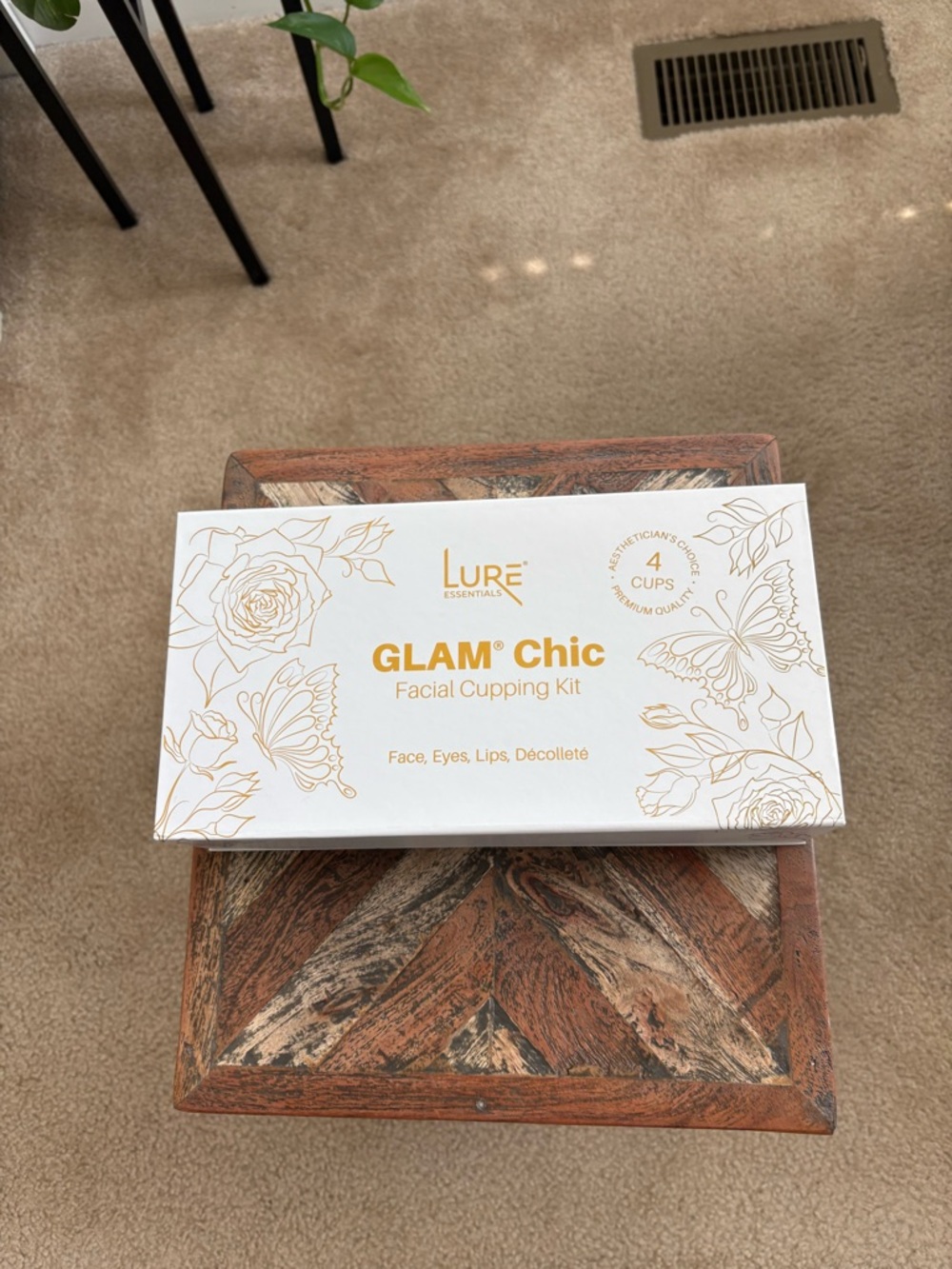 Lure Essentials Glam Chic Non-Invasive Facial Cupping Kit